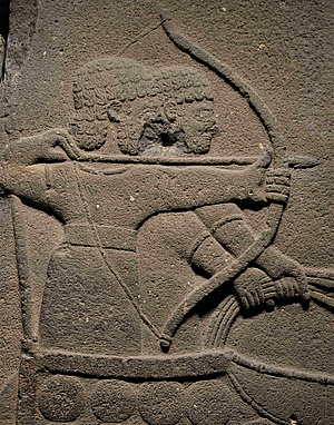 Neo-Hittite depiction of a chariot from Karkemiš, Anadolu Medeniyetleri Müzesi, Ankara (Photo: E. Zomer)